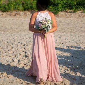 Dusty rose dress